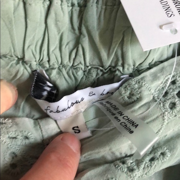 ⚡️NWOT⚡️ YF&B Geneva Pant in Mint - Picture 5 of 6